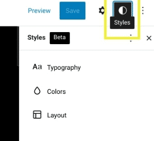 How to Style Your Site with Global Styles