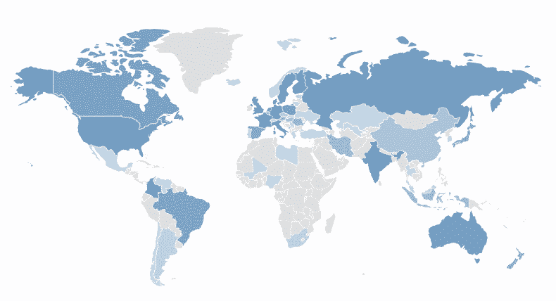 Worldwide Spread of UnderStrap