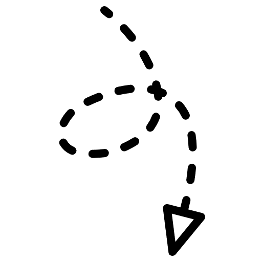 A solid black square.